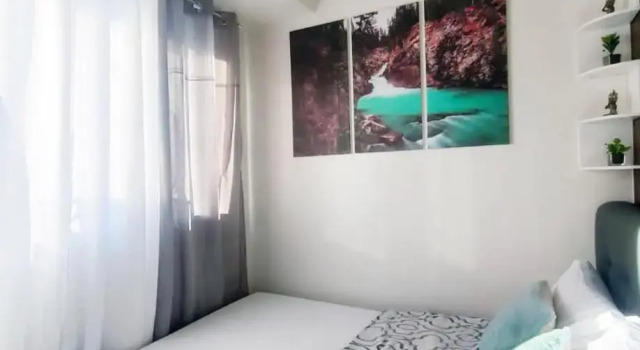 Fully Furnished 1 Bedroom at SMDC Air Residence with Balcony City View, Rezervovat Hotel Makati City 