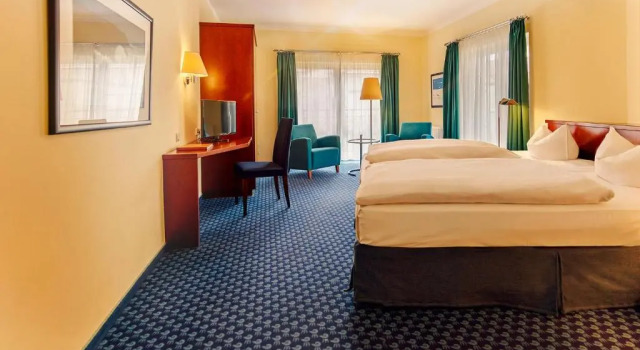 Двухместный номер Deluxe с балконом Neptun Hotel Kühlungsborn