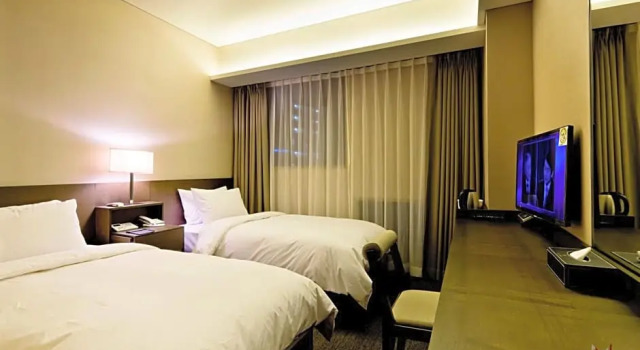 Двухместный номер Standard с красивым видом из окна Hotel Manu Seoul