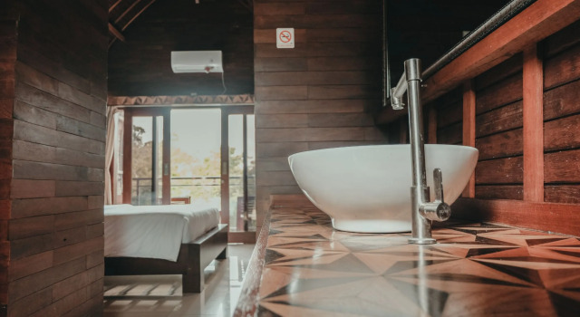 Люкс Sekar Arum Riverside Resort in Canggu