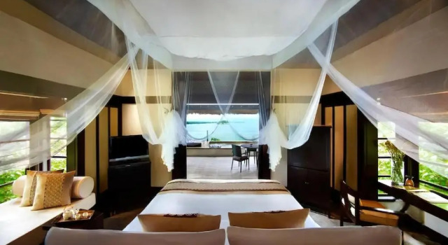 Вилла Rainforest с 2 комнатами oceanfront Banyan Tree Bintan
