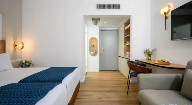 Deluxe cvadruplă cameră Prima Palace Hotel