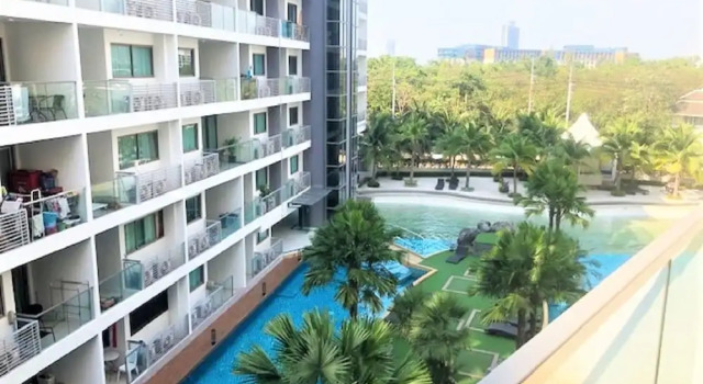 Апартаменты c 1 комнатой с балконом Laguna Beach 1A With Swimming Pool Views Pattaya