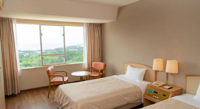 Двухместный номер Deluxe с видом на море Motobu Green Park and Golf Course