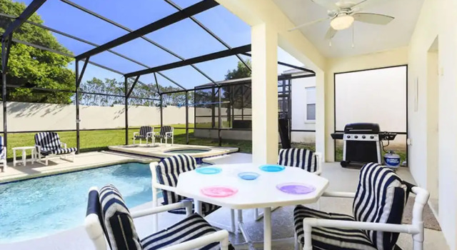 Вилла Beautiful Villa With Private Pool, Close to Disney, Orlando Villa 1281