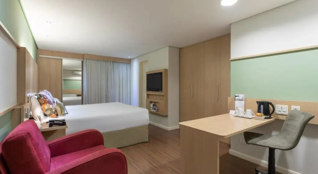 Двухместный номер Luxury Mercure São Paulo Nações Unidas