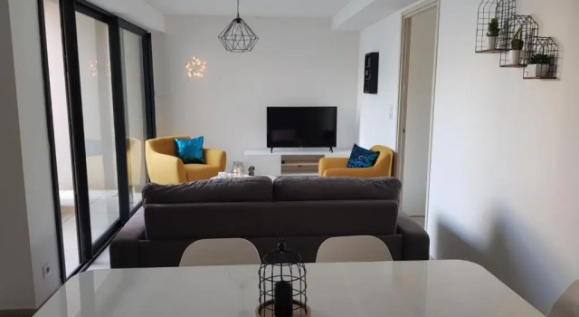 Апартаменты appartement T3 terrasse vue mer pieds dans l eau