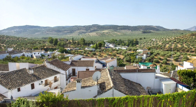 Люкс Deluxe c 1 комнатой с видом на окрестности Casa Rural Don Lope en Priego de Córdoba