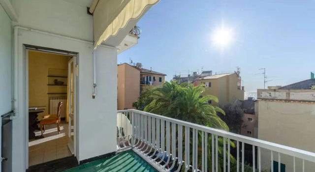 ALTIDO Light flat for 3 in the heart of Bogliasco