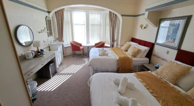 Семейный номер Standard OYO Lily Hotel Blackpool