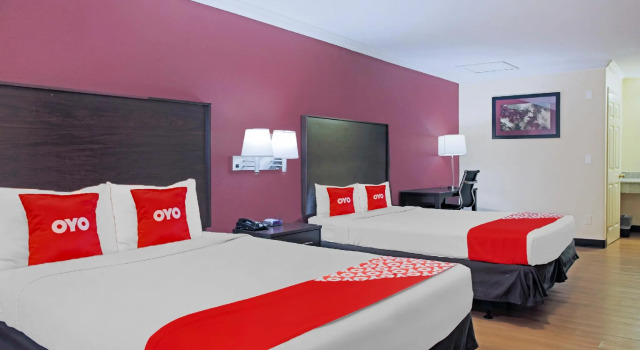 Четырёхместный номер Standard OYO Hotel McAllen Airport South