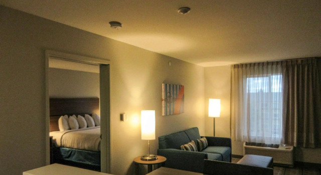 Двухместный люкс MainStay Suites Spokane Airport