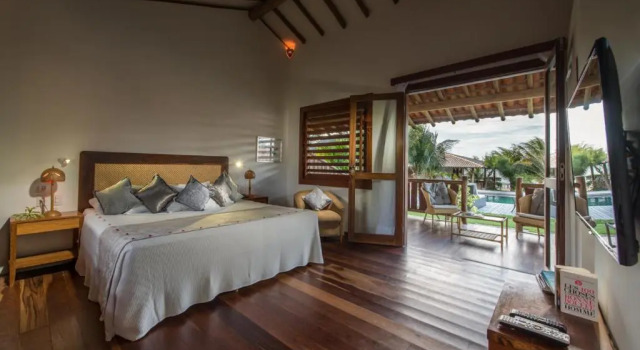 Бунгало Comfort с видом на бассейн Vila Selvagem Hotel Contemporaneo