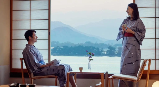 Номер Standard Lake Biwa Marriott Hotel
