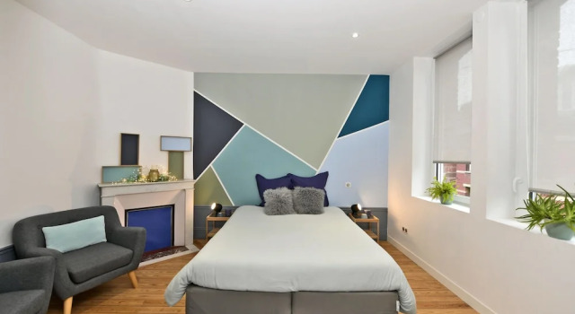 Апартаменты Business Chambres dhotes Les Nuits Pastel