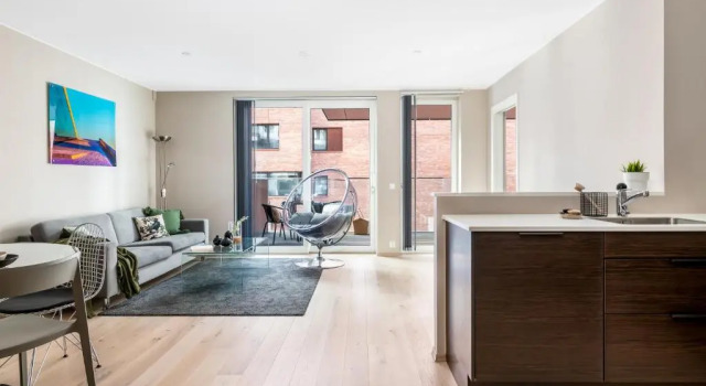 Апартаменты Superior с 2 комнатами BJØRVIKA APARTMENTS, Opera Area, Oslo city center