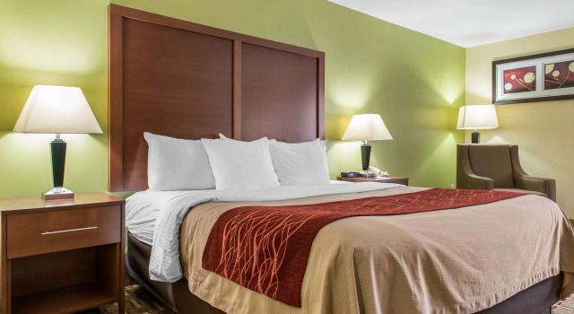 Двухместный номер Standard Quality Inn Jacksonville near I-72