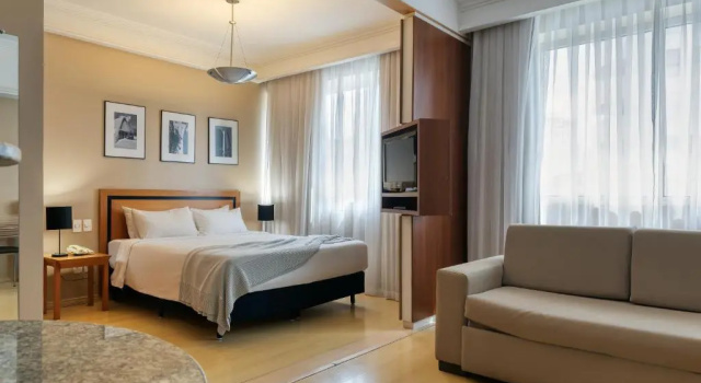 Двухместный номер Standard Mercure Belo Horizonte Savassi