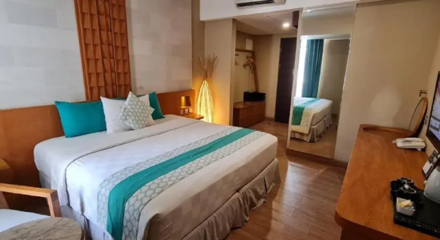 Двухместный номер Deluxe Bedrock Hotel Kuta