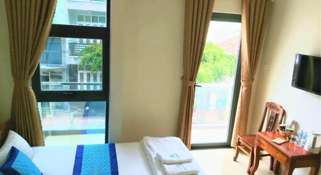 Двухместный номер Deluxe с видом на море NHAT TAN HOTEL