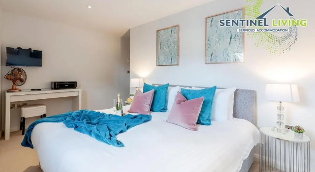 Апартаменты Sentinel Living Serviced Accommodation, Windsor, 2 Bedroom Apartment with Free Parking and WiFi