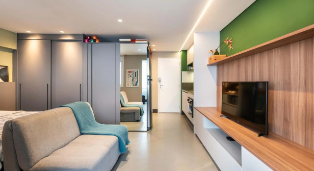 Pinheiros Faria Lima, Novo, 38M2, WIFI500MB