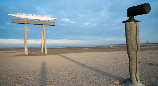 Апартаменты Superb Penthouse seaview near Bruges