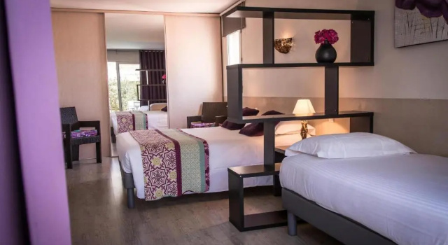 Трёхместный номер Standard Golfe Hôtel & Spa Porto-Vecchio