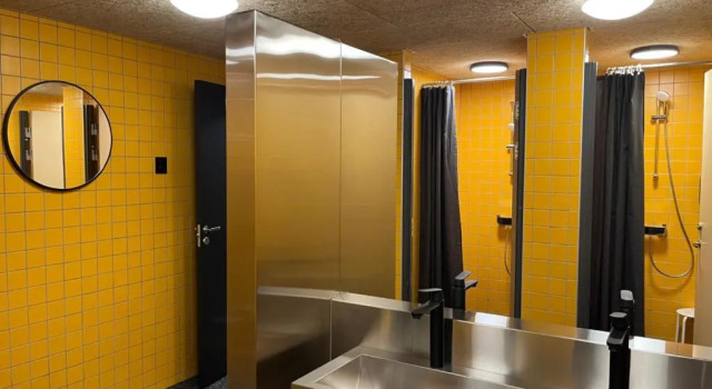 Кровать в общем номере City Hostel Bergen