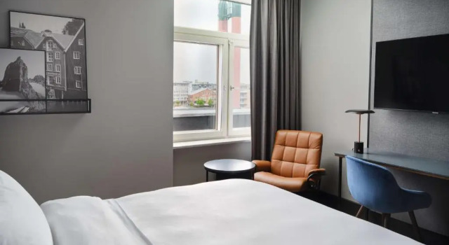 Номер Premium с красивым видом из окна Radisson Blu Royal Garden Hotel, Trondheim