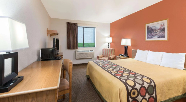 Двухместный номер Standard Super 8 by Wyndham Morgantown