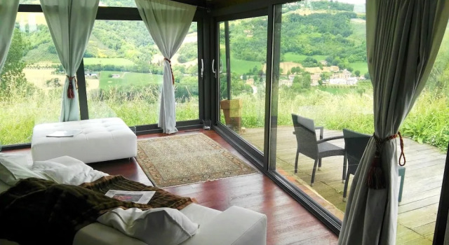 Villa With 4 Bedrooms in Canarecchia, With Private Pool, Furnished Gar, Book Villa Hoteller i Colbordolo med parkering, Parkering