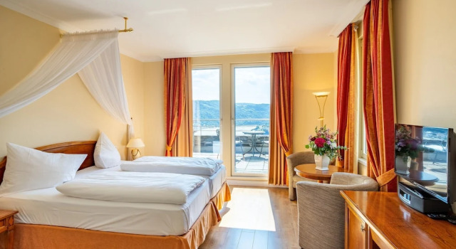 Двухместный номер Deluxe Hotel Schloss Rheinfels