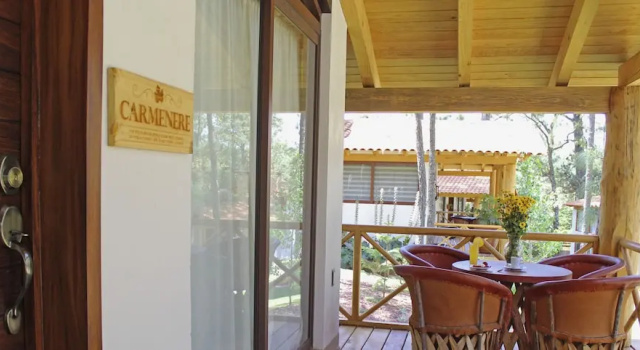 Коттедж Deluxe Cabañas La Vid Del Bosque