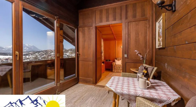 Апартаменты с видом на горы Haus Sonneck Ferienwohnungen GbR