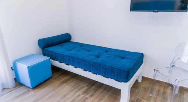 Трёхместный номер Standard с видом на сад B&B Le Tartarughe