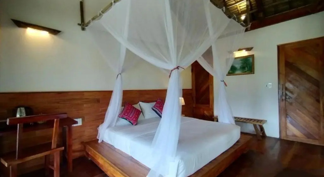 Бунгало Deluxe PU LUONG BOUTIQUE GARDEN Spa & Travel