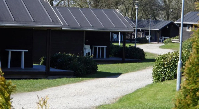 Cabana 2 quartos Vejle City Camping