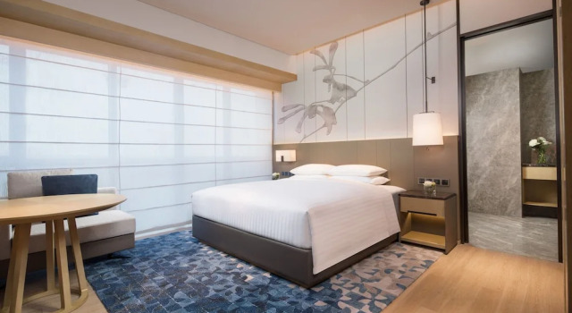 Двухместная студия Courtyard by Marriott Shanghai Hongqiao