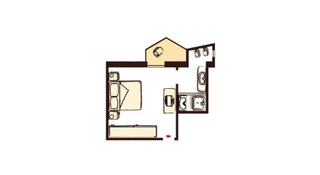 Номер Standard Hotel Beaurivage