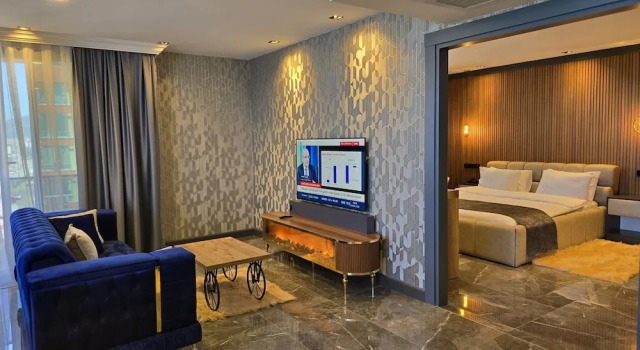 Люкс Premium с балконом и с видом на море AYATOURE HOTEL