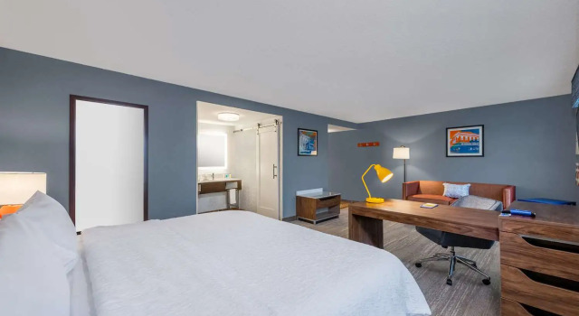 Двухместный люкс Hampton Inn & Suites Hopkinsville