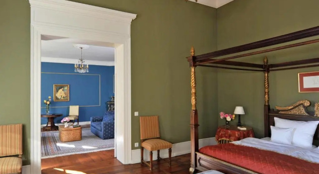 Люкс c 1 комнатой с видом на сад Schlosshotel Marihn