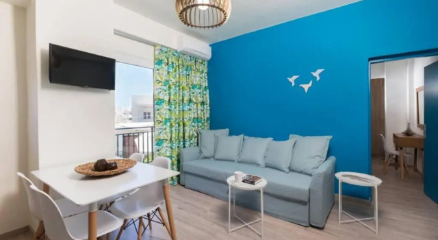 Апартаменты Anemi Blue apt-close to the beach