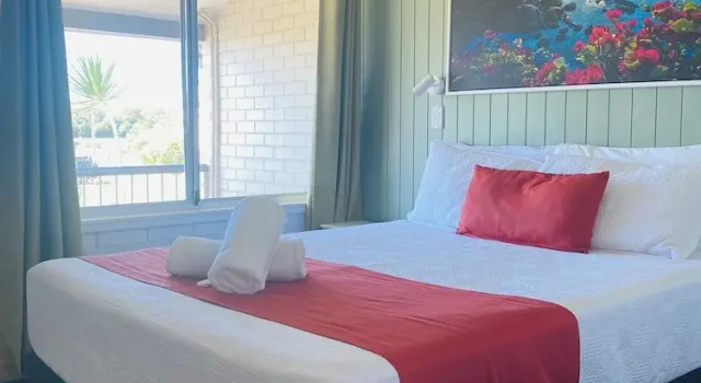 Семейный номер Standard с балконом Iluka Motel