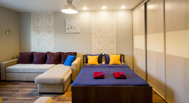 9 nights on the street of Polish Rebels 10, Boek Appartement Pravoberezhny administrative district Irkoetsk
