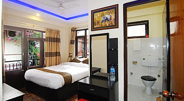 Одноместный номер Deluxe с балконом Hotel Gallery Nepal