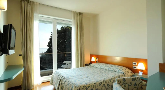 Двухместный номер Standard с балконом и с видом на море Hotel Le Roi