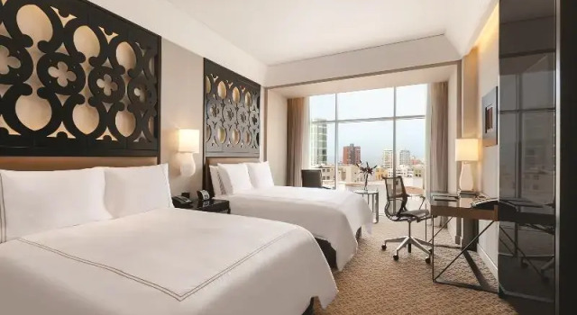 Трёхместный номер Deluxe Hilton Lima Miraflores