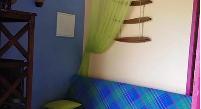 Bungalow With one Bedroom in Sainte-anne, With Pool Access, Enclosed G